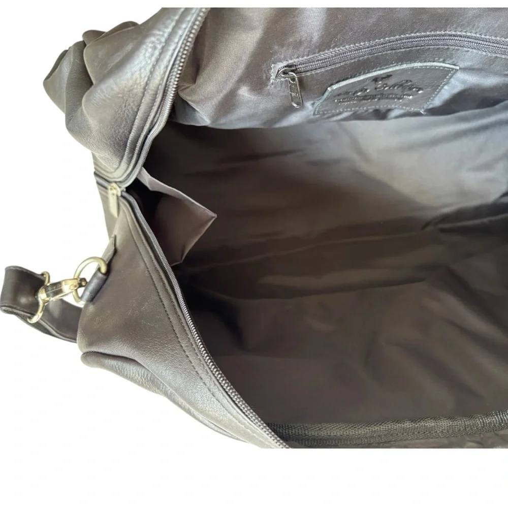Winston Collection Country Club Duffel Bag Colombian Leather Indian Motorcycle